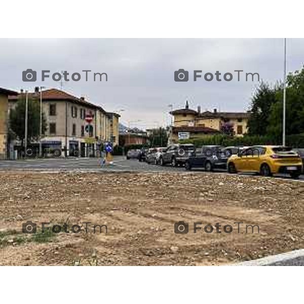 Foto Manzoni Tiziano/LaPresse 8-8-2023Bergamo Italia - Cronaca - Bergamo Bergamo fine prima parte lavori Ponte Secco