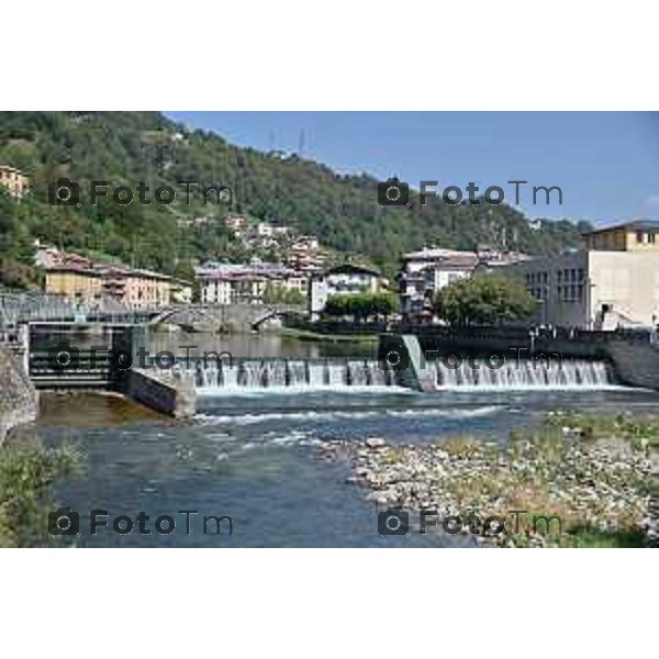 Foto Manzoni Tiziano/LaPresse 23-8-2023 Bergamo Italia - Cronaca -Sanpellegrino Terme BG Annega ragazzo in cura alla Comunita Terraferma soccorsi e luogo annegamento e ritrovamento