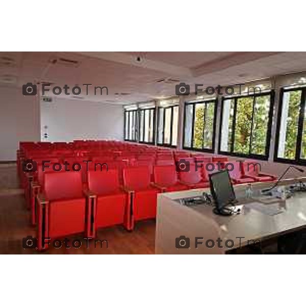 Tiziano Manzoni/LaPresse 6-09- 2023 Bergamo, Italia Cronaca Bergamo inaugurazione Campus scolastico BBSchool: