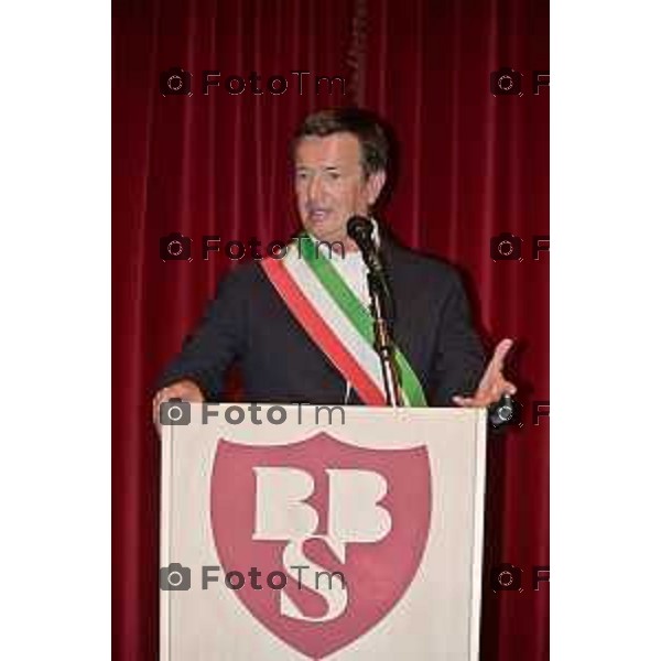 Tiziano Manzoni/LaPresse 6-09- 2023 Bergamo, Italia Cronaca Bergamo inaugurazione Campus scolastico BBSchool: