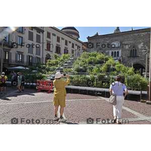 Foto Manzoni Tiziano/LaPresse 7-9-2023Bergamo Italia - Cronaca - Bergamo XIII edizione di Landscape Festival festival internazionale Paesaggio per un futuro sostenibile,