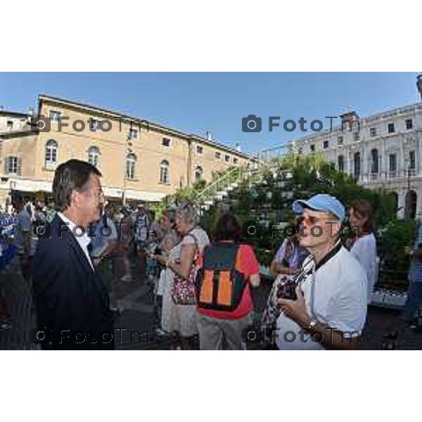 Foto Manzoni Tiziano/LaPresse 7-9-2023Bergamo Italia - Cronaca - Bergamo XIII edizione di Landscape Festival festival internazionale Paesaggio per un futuro sostenibile,