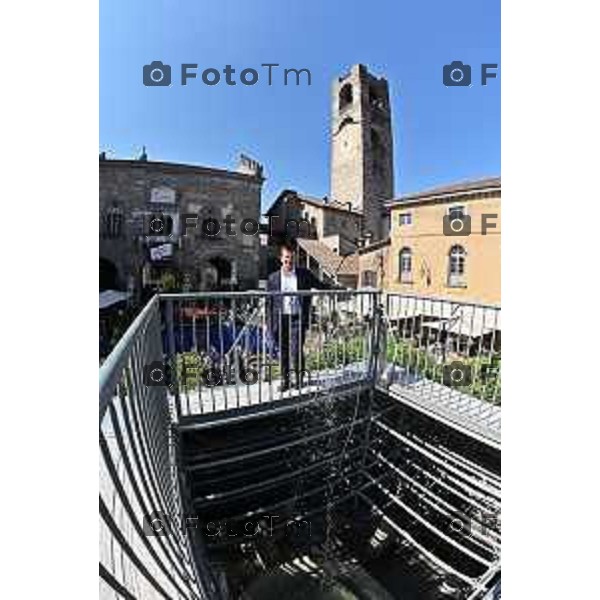 Foto Manzoni Tiziano/LaPresse 7-9-2023Bergamo Italia - Cronaca - Bergamo XIII edizione di Landscape Festival festival internazionale Paesaggio per un futuro sostenibile,