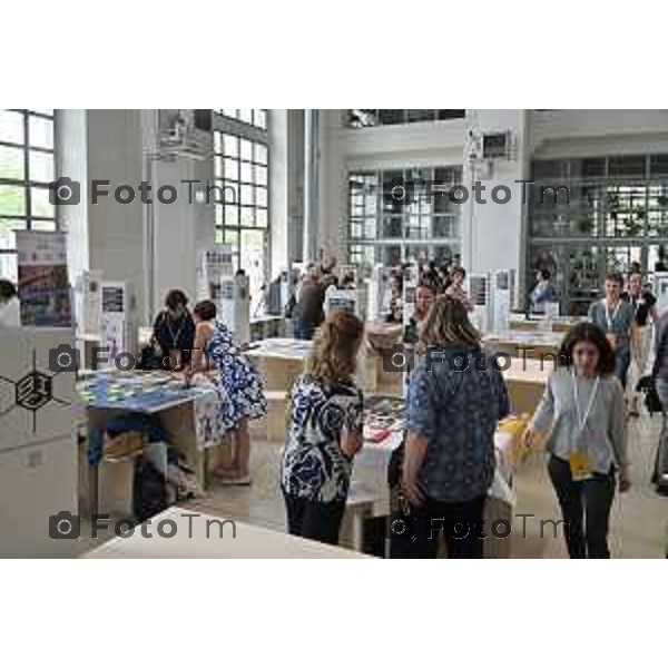 Foto Manzoni Tiziano/LaPresse 15-9-2023Bergamo Italia - Cronaca - Bergamo BIC – Biblioteche, Innovazione, Comunità prima edizione festival dedicato alle biblioteche italiane