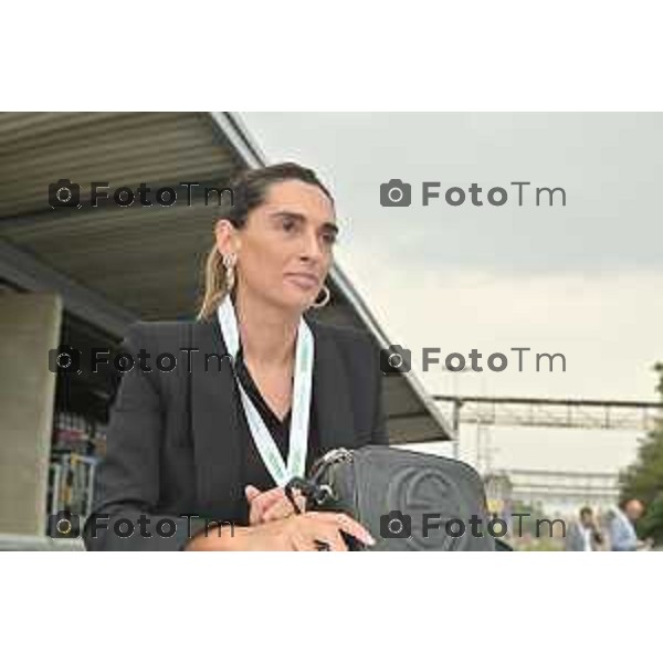 Foto Manzoni Tiziano/LaPresse 18-09 -2023 Bergamo Italia - Cronaca - Osio Sopra (Bg) Gruppo SIAD: inaugurazione laboratorio Distretto Gas della Vita -