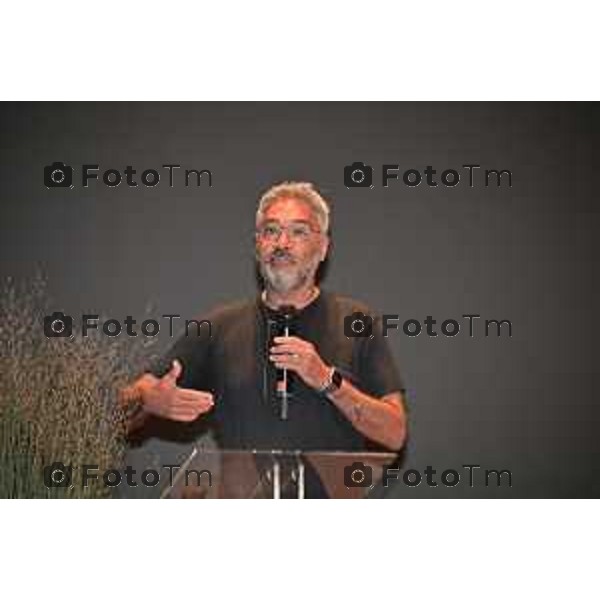 Foto Manzoni Tiziano/LaPresse 22-9-2023 Bergamo Italia - Cronaca - Bergamo l’International Meeting of Landscape and Garden, evento che riunisce i più importanti esponenti di landscaping a livello mondiale Martin Rein-Cano, TOPOTEK1 (Germania)