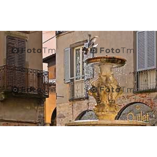 Foto Manzoni Tiziano/LaPresse 25-9-2023Bergamo Italia - Cronaca - Bergamo Parking Fara cantiere e belvedere fontana corsarola doneizetti