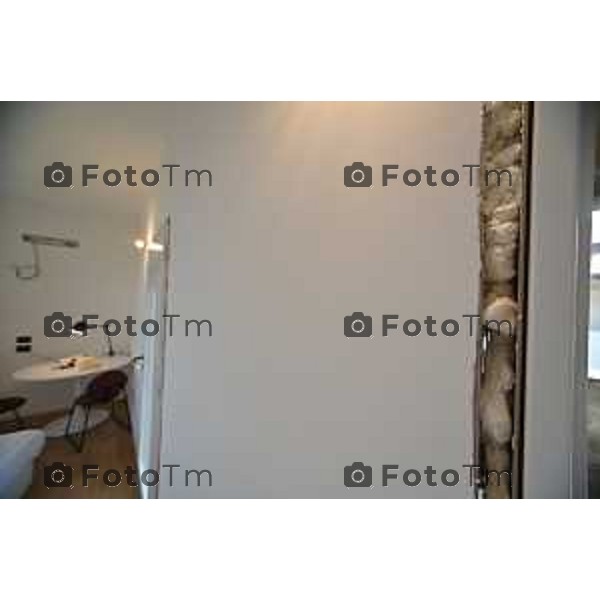 Foto Manzoni Tiziano/LaPresse 02-10-2023 Bergamo Italia - Cronaca - Bergamo Città Alta chiostro del Carmine i nuovi alloggi. teaatro Tascabile