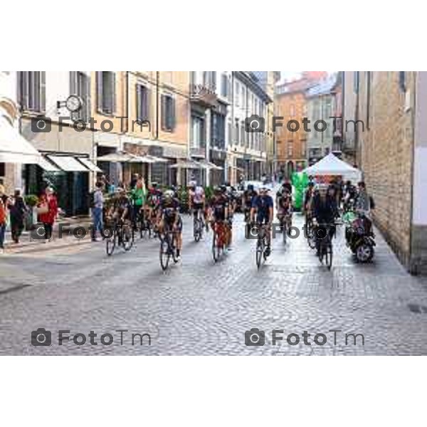 Foto Tommaso Berardi for Manzoni/LaPresse 6/10/23 Bergamo Italia - Cronaca - Bike Tour Fibrosi Cistica