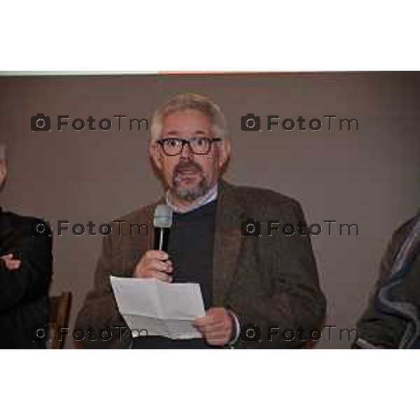 Foto Manzoni Tiziano/LaPresse 21-10-2023 Bergamo Italia - Cronaca - Presentazione intervento restauro delle formelle soffitto Chiesa di Santa Maria della Consolazione, San Nicola, in Almenno San Salvatore (Bergamo), realizzato grazie al contributo di FAI e INTESA SANPAOLO nell’ambito della campagna “I LUOGHI DEL CUORE”.Bg Lorenzo Colombo, Famiglia Lurani Cernuschi