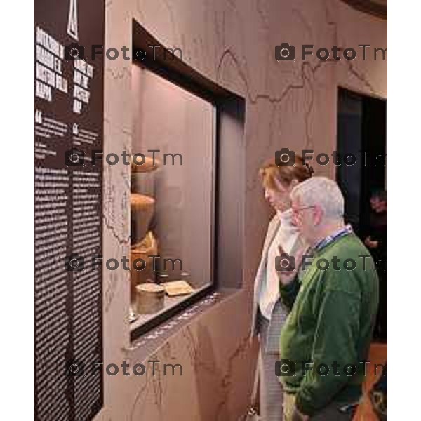 Foto Manzoni Tiziano/LaPresse 24-10-2023 Bergamo Italia- Cronaca Bergamo Il sogno di un Nuovo Mondo Mostra BG BS Capitale Cultura al Museo di Scienze Costantino Beltrami