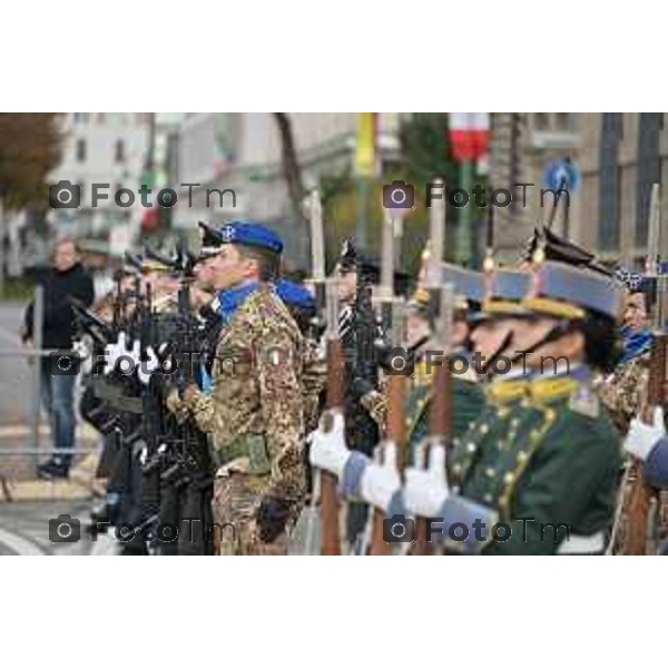 Bergamo 4 novembre giornata dell’Unità nazionale e delle Forze armate celebrazioni 