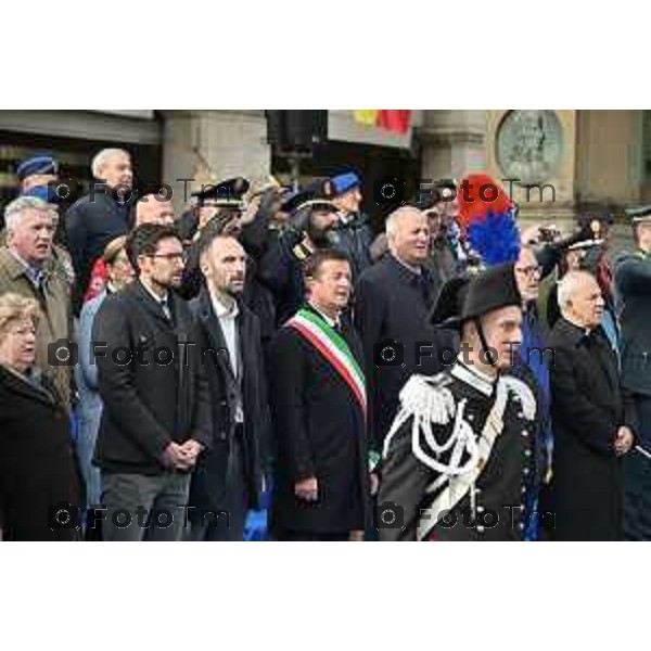 Bergamo 4 novembre giornata dell’Unità nazionale e delle Forze armate celebrazioni 