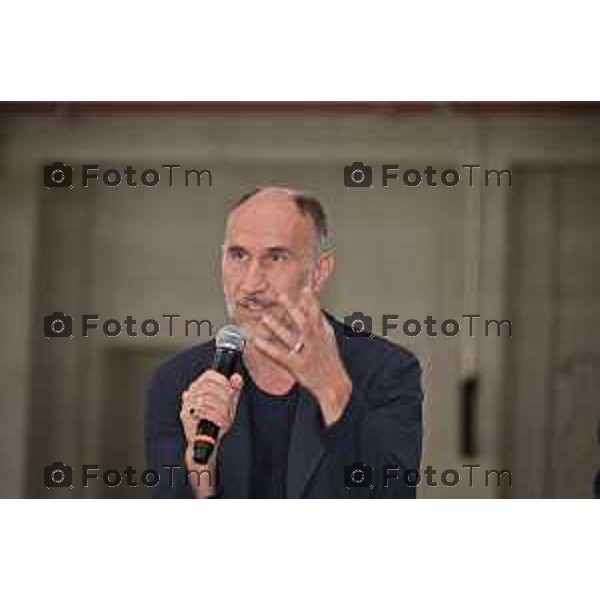 Foto Manzoni Tiziano/LaPresse 7-11-2023 Bergamo Italia- Cronaca Bergamo gBergamo gres art 671: un nuovo centro d’arte e cultura nato nell’ambito di un importante progetto di rigenerazione urbana﻿﻿Architetto Mauro Piantelli: gli esterni.