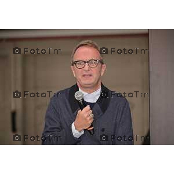 Foto Manzoni Tiziano/LaPresse 7-11-2023 Bergamo Italia- Cronaca Bergamo gBergamo gres art 671: un nuovo centro d’arte e cultura nato nell’ambito di un importante progetto di rigenerazione urbana. Architetto Mauro Piantelli: gli esterni - ﻿﻿e Massimiliano Locatelli: gli interni