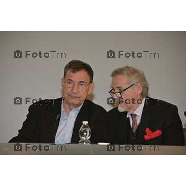 Foto Manzoni Tiziano/LaPresse 18-11-2023 Bergamo Italia- Cronaca Orhan Pamuk, scrittore premio Nobel per la letteratura nel 2006.