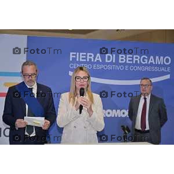 Foto Manzoni Tiziano/LaPresse 24-11-2023 Bergamo Italia- Cronaca Orhan Bergamo Apertura Fiera orientamento