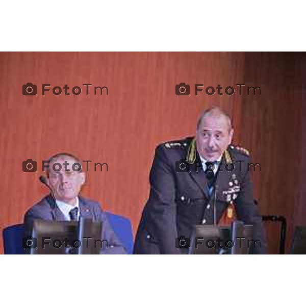 Foto Manzoni Tiziano/LaPresse 28-11-2023 Bergamo Italia- Cronaca Bergamo Fiera la seconda edizione del Forum della Polizia locale (FPL),