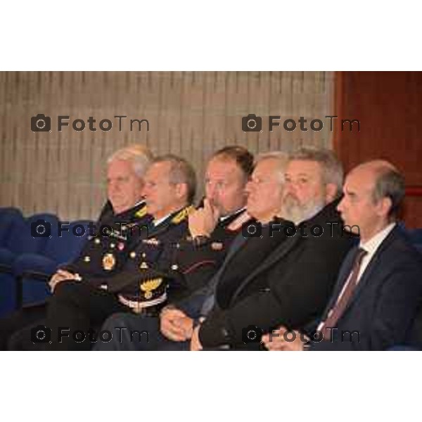 Foto Manzoni Tiziano/LaPresse 28-11-2023 Bergamo Italia- Cronaca Bergamo Fiera la seconda edizione del Forum della Polizia locale (FPL),