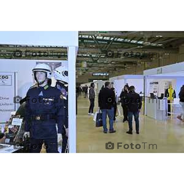 Foto Manzoni Tiziano/LaPresse 28-11-2023 Bergamo Italia- Cronaca Bergamo Fiera la seconda edizione del Forum della Polizia locale (FPL),