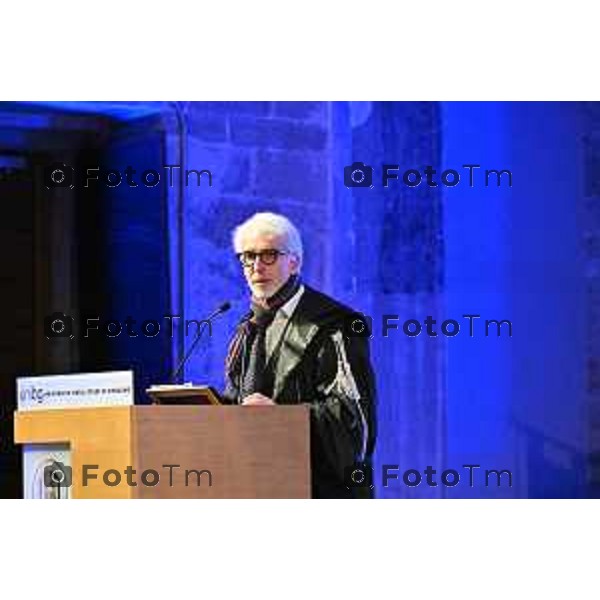 Foto Manzoni Tiziano/LaPresse 29-11-2023 Bergamo Italia- Cronaca Bergamo Aula Magna di Sant’Agostino in Città Alta inaugurazione anno accademico 2023