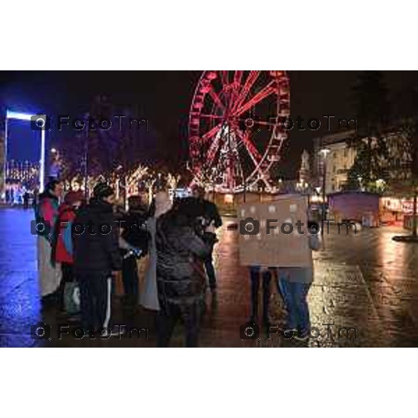 Bergamo secondo presidio contro il femminicidio 