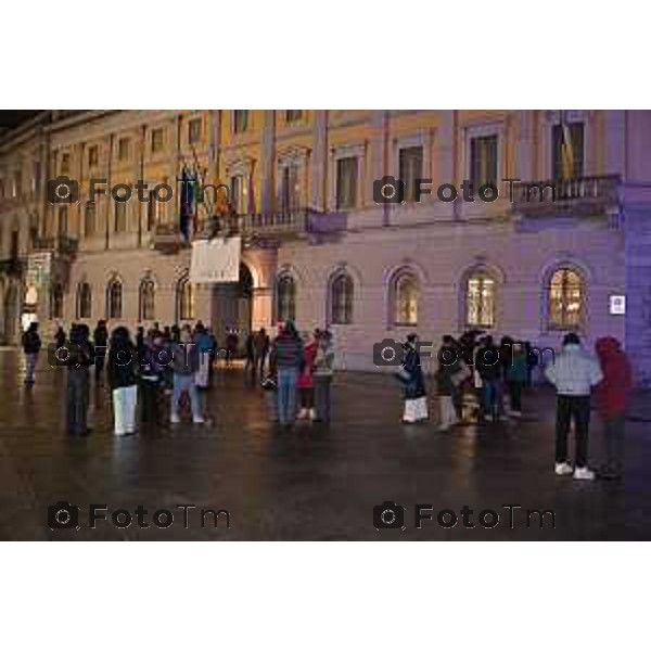 Tiziano Manzoni/LaPresse 9-01- 2023 Bergamo, Italia Cronaca Bergamo presidio contro le donne