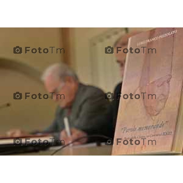 Foto Manzoni Tiziano/LaPresse 9-12-2023 Bergamo Italia- Cronaca Bergamo Fondazione Papa Giovanni XXIII, presentazione “Parole memorande. Voci dei Padri della Chiesa in Giovanni XXIII”, del prof. Luigi Franco Pizzolato.