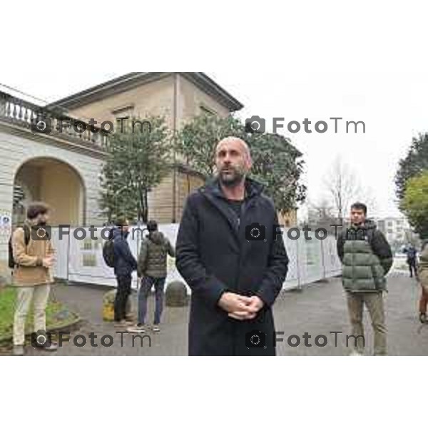 Foto Manzoni Tiziano/LaPresse 13-12-2023 Bergamo Italia- Cronaca Bergamo ASST Papa Giovanni XXIII avviato cantieri nella sede di via Borgo Palazzo tre padiglioni storici Tecnico Patrimoniale, l’architetto Alessandro Frigeni