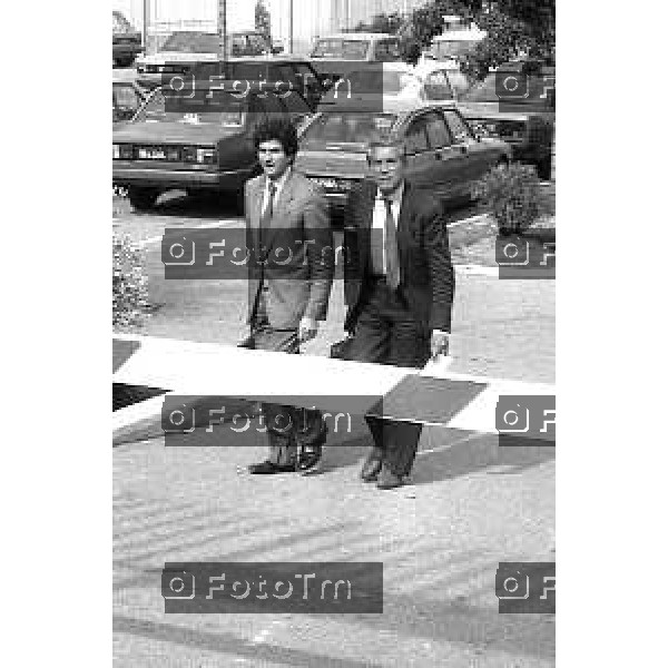 Foto Nino Cassotti for- Manzoni Tiziano Bergamo Italia- Cronaca Bergamo carcere Gelno Enzo Tortora moglie e parenti avvocati visite tramissione