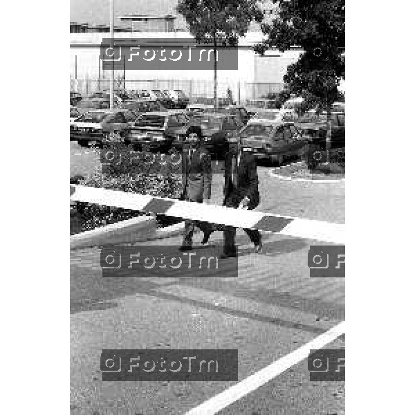 Foto Nino Cassotti for- Manzoni Tiziano Bergamo Italia- Cronaca Bergamo carcere Gelno Enzo Tortora moglie e parenti avvocati visite tramissione