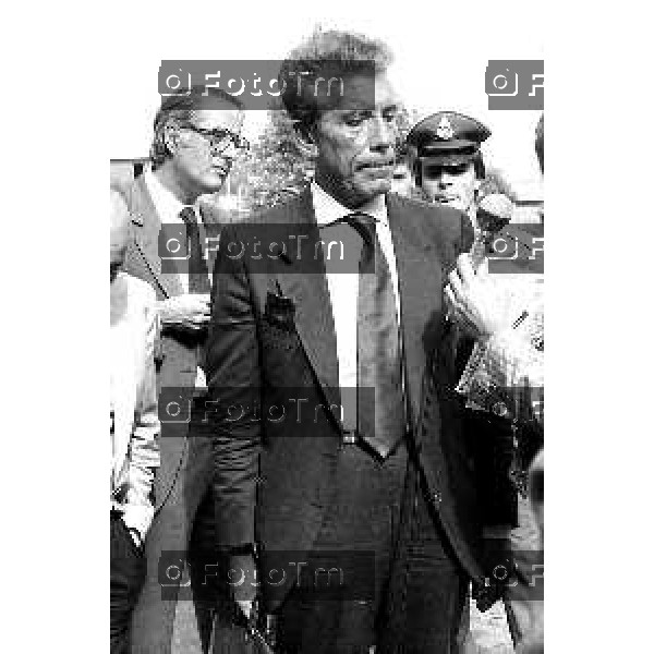 Foto Nino Cassotti for- Manzoni Tiziano Bergamo Italia- Cronaca Bergamo carcere Gelno Enzo Tortora moglie e parenti avvocati visite tramissione