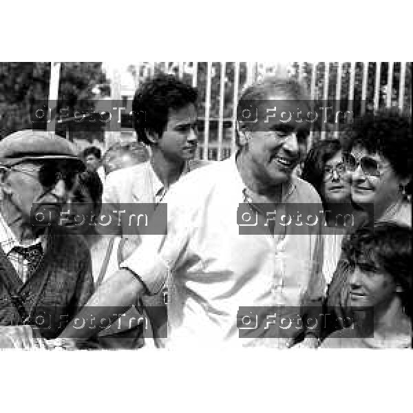 Foto Nino Cassotti for- Manzoni Tiziano Bergamo Italia- Cronaca Bergamo carcere Gelno Enzo Tortora moglie e parenti avvocati visite tramissione