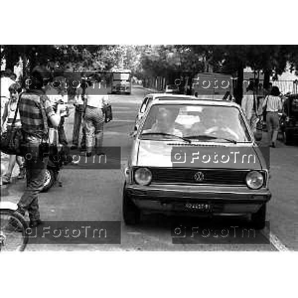 Foto Nino Cassotti for- Manzoni Tiziano Bergamo Italia- Cronaca Bergamo carcere Gelno Enzo Tortora moglie e parenti avvocati visite tramissione