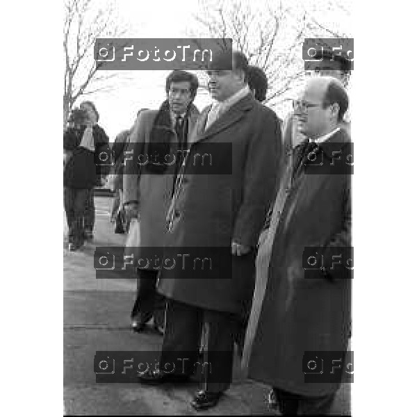 Foto Nino Cassotti for- Manzoni Tiziano Bergamo Italia- Cronaca Bergamo carcere Gelno Enzo Tortora moglie e parenti avvocati visite tramissione