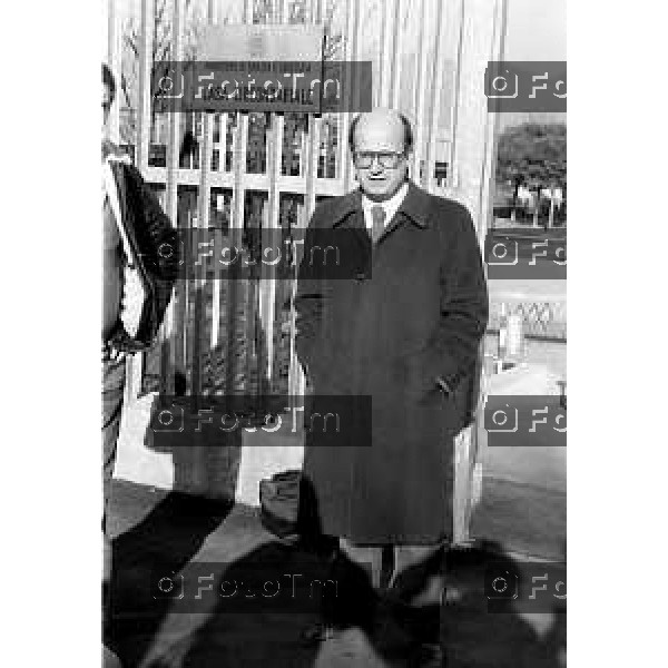 Foto Nino Cassotti for- Manzoni Tiziano Bergamo Italia- Cronaca Bergamo carcere Gelno Enzo Tortora moglie e parenti avvocati visite tramissione