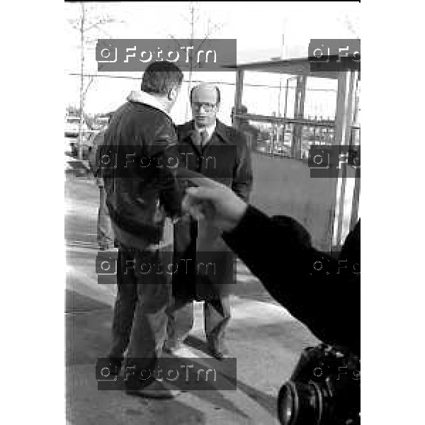 Foto Nino Cassotti for- Manzoni Tiziano Bergamo Italia- Cronaca Bergamo carcere Gelno Enzo Tortora moglie e parenti avvocati visite tramissione