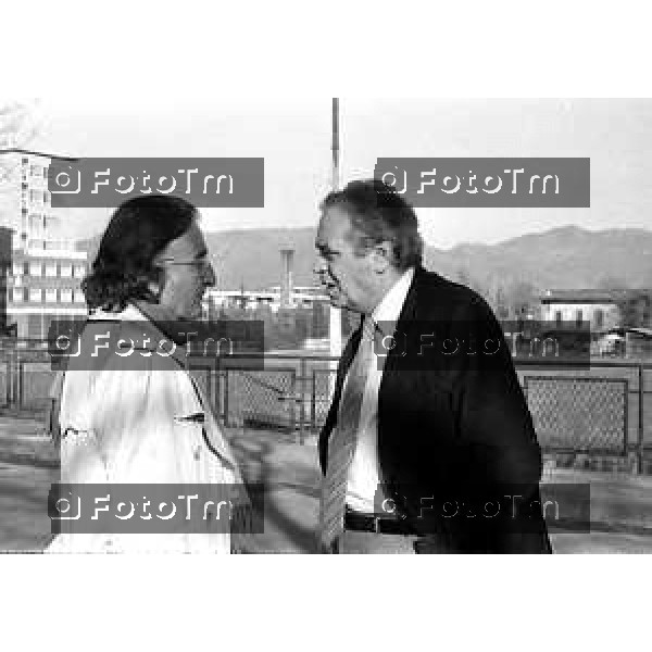 Foto Nino Cassotti for- Manzoni Tiziano Bergamo Italia- Cronaca Bergamo carcere Gelno Enzo Tortora moglie e parenti avvocati visite tramissione