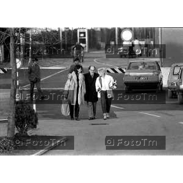 Foto Nino Cassotti for- Manzoni Tiziano Bergamo Italia- Cronaca Bergamo carcere Gelno Enzo Tortora moglie e parenti avvocati visite tramissione