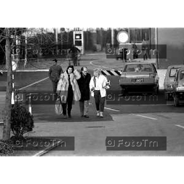 Foto Nino Cassotti for- Manzoni Tiziano Bergamo Italia- Cronaca Bergamo carcere Gelno Enzo Tortora moglie e parenti avvocati visite tramissione