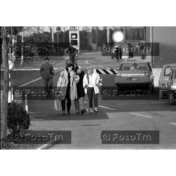 Foto Nino Cassotti for- Manzoni Tiziano Bergamo Italia- Cronaca Bergamo carcere Gelno Enzo Tortora moglie e parenti avvocati visite tramissione