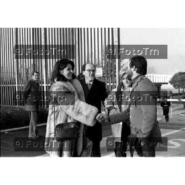 Foto Nino Cassotti for- Manzoni Tiziano Bergamo Italia- Cronaca Bergamo carcere Gelno Enzo Tortora moglie e parenti avvocati visite tramissione