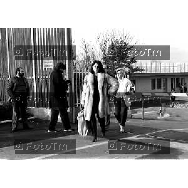 Foto Nino Cassotti for- Manzoni Tiziano Bergamo Italia- Cronaca Bergamo carcere Gelno Enzo Tortora moglie e parenti avvocati visite tramissione