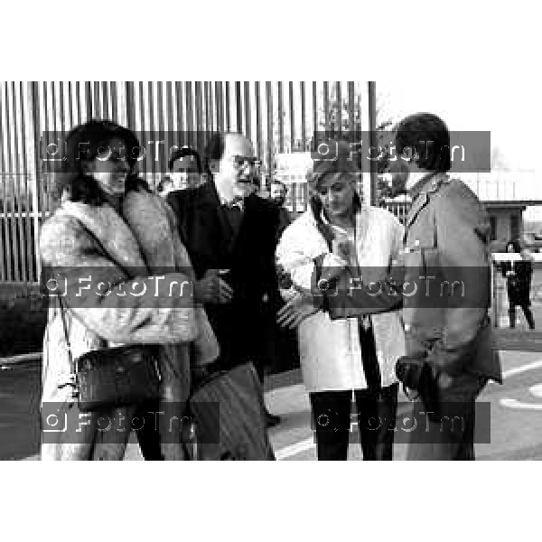 Foto Nino Cassotti for- Manzoni Tiziano Bergamo Italia- Cronaca Bergamo carcere Gelno Enzo Tortora moglie e parenti avvocati visite tramissione