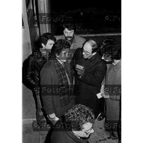 Foto Nino Cassotti for- Manzoni Tiziano Bergamo Italia- Cronaca Bergamo carcere Gelno Enzo Tortora moglie e parenti avvocati visite tramissione