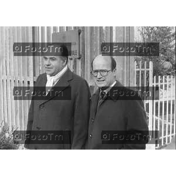Foto Nino Cassotti for- Manzoni Tiziano Bergamo Italia- Cronaca Bergamo carcere Gelno Enzo Tortora moglie e parenti avvocati visite tramissione
