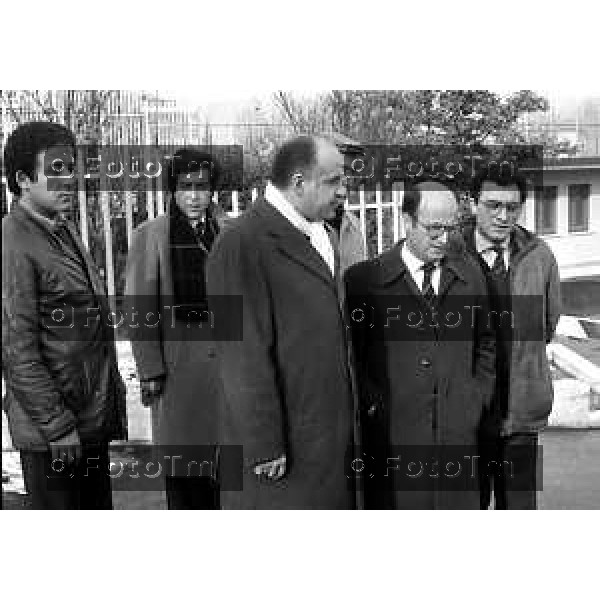 Foto Nino Cassotti for- Manzoni Tiziano Bergamo Italia- Cronaca Bergamo carcere Gelno Enzo Tortora moglie e parenti avvocati visite tramissione