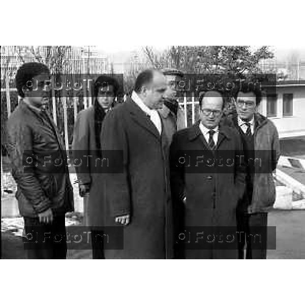 Foto Nino Cassotti for- Manzoni Tiziano Bergamo Italia- Cronaca Bergamo carcere Gelno Enzo Tortora moglie e parenti avvocati visite tramissione