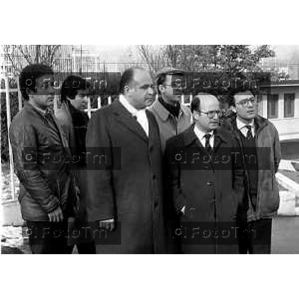 Foto Nino Cassotti for- Manzoni Tiziano Bergamo Italia- Cronaca Bergamo carcere Gelno Enzo Tortora moglie e parenti avvocati visite tramissione