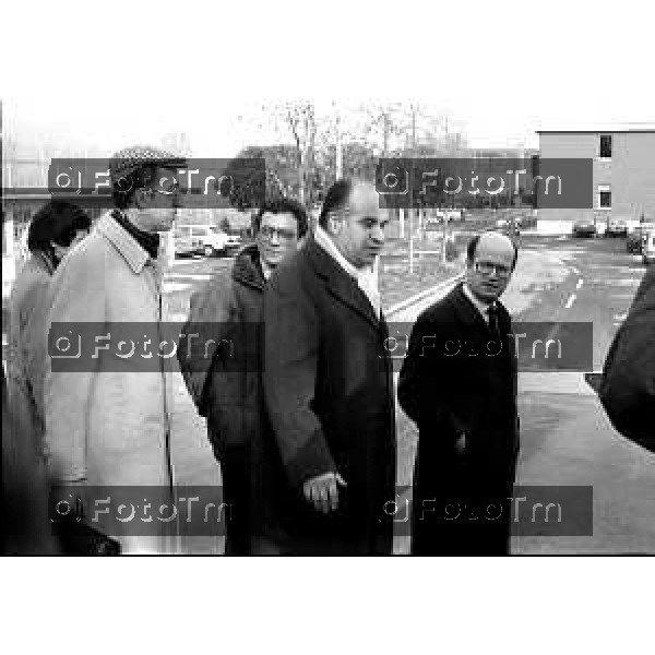 Foto Nino Cassotti for- Manzoni Tiziano Bergamo Italia- Cronaca Bergamo carcere Gelno Enzo Tortora moglie e parenti avvocati visite tramissione